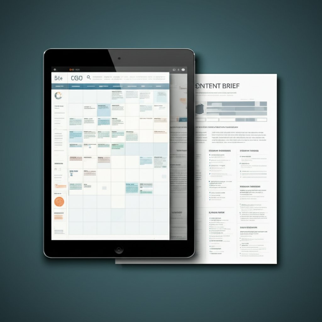 editorial calendar and content brief template for seo blog planning