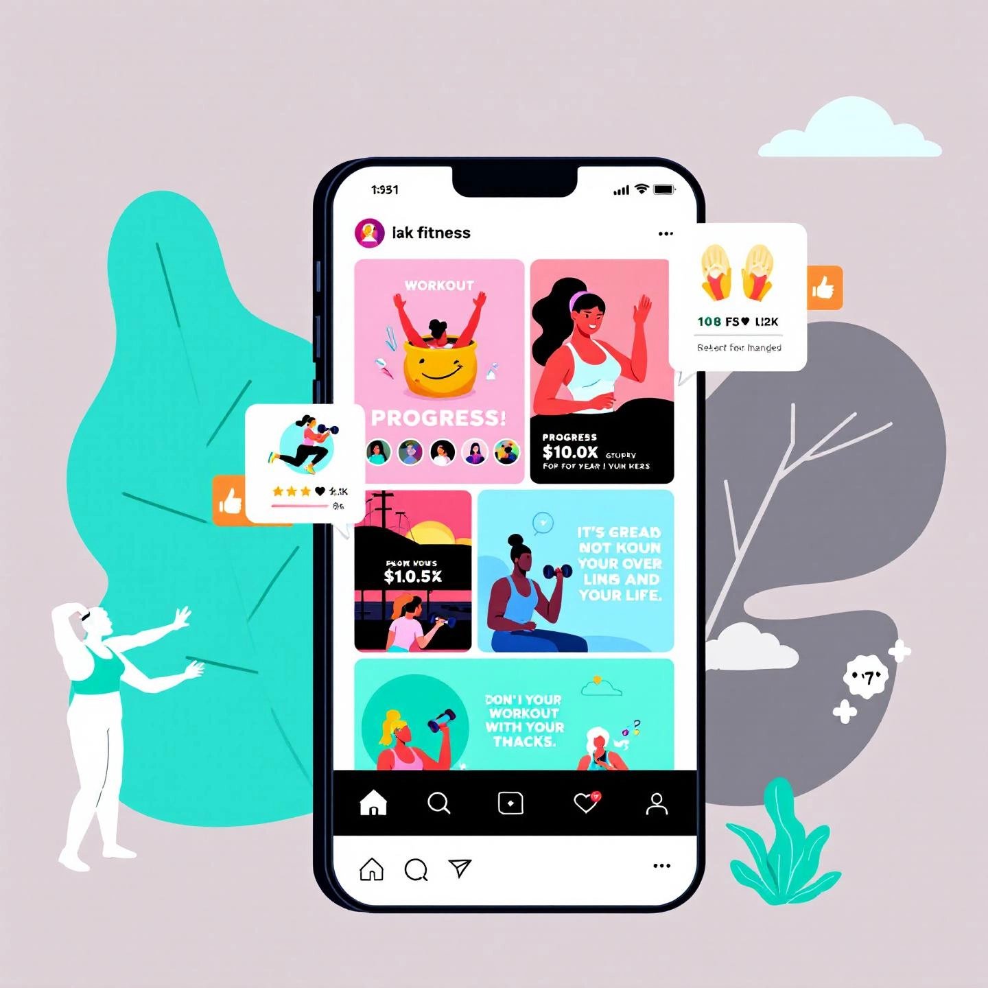 growing your fitness community with instagram