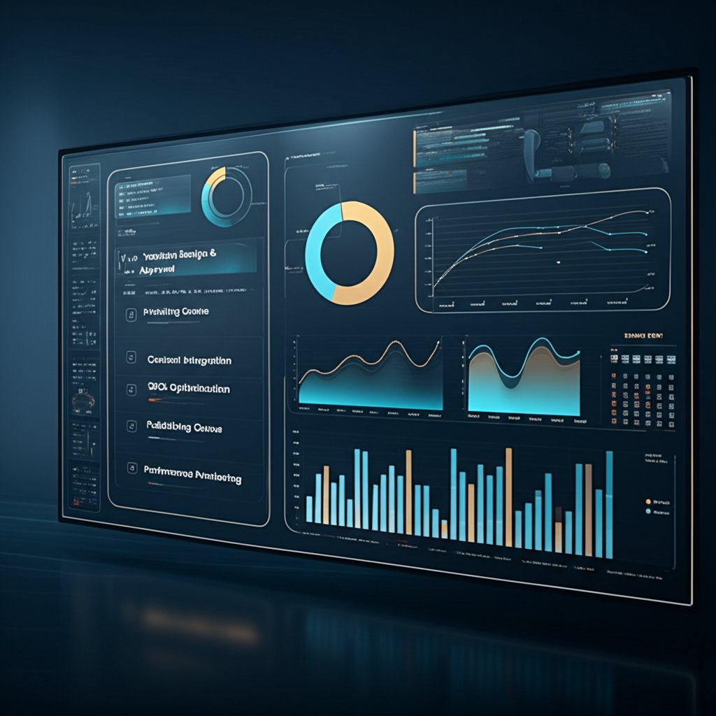 performance dashboard and checklist for scaling blog post templates
