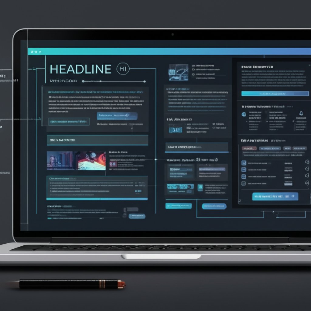 seo focused blog post blueprint with keyword and header highlights