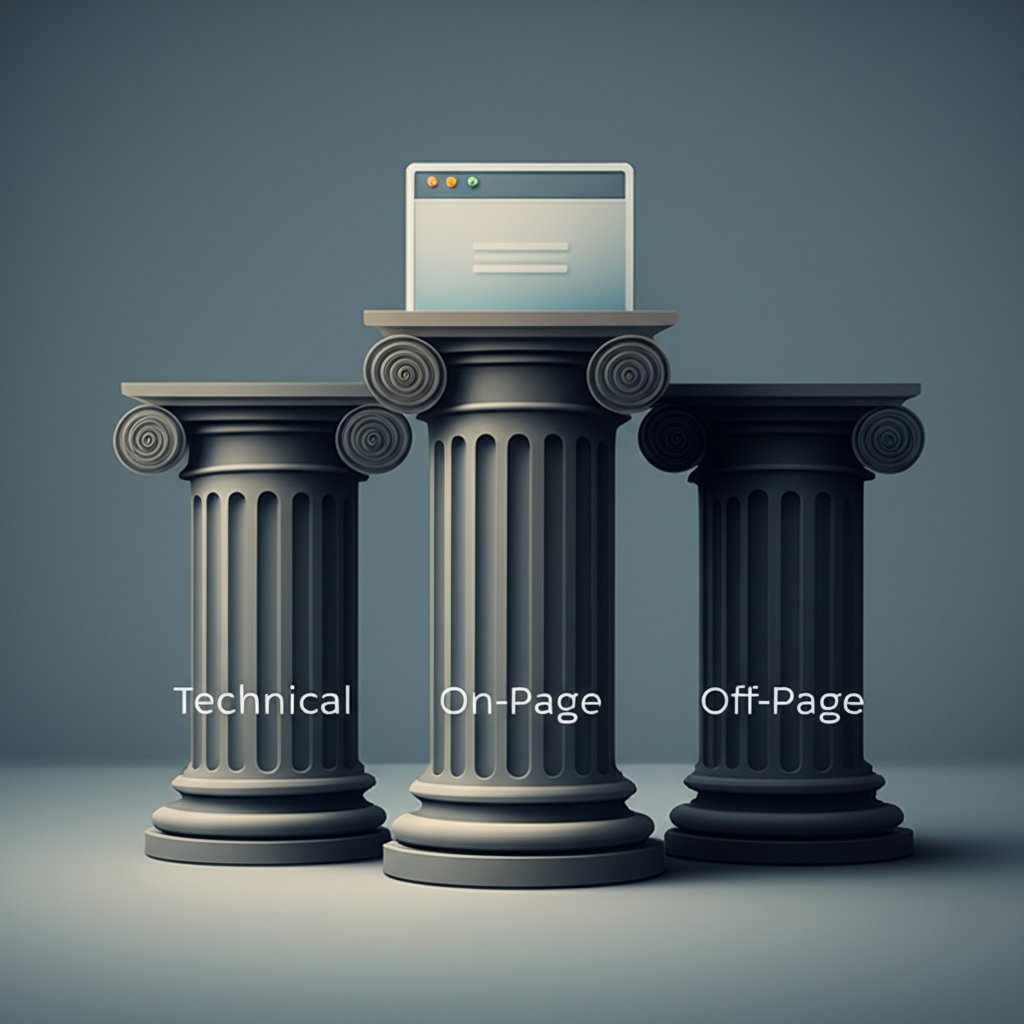 the three pillars of an effective seo audit technical on page and off page analysis