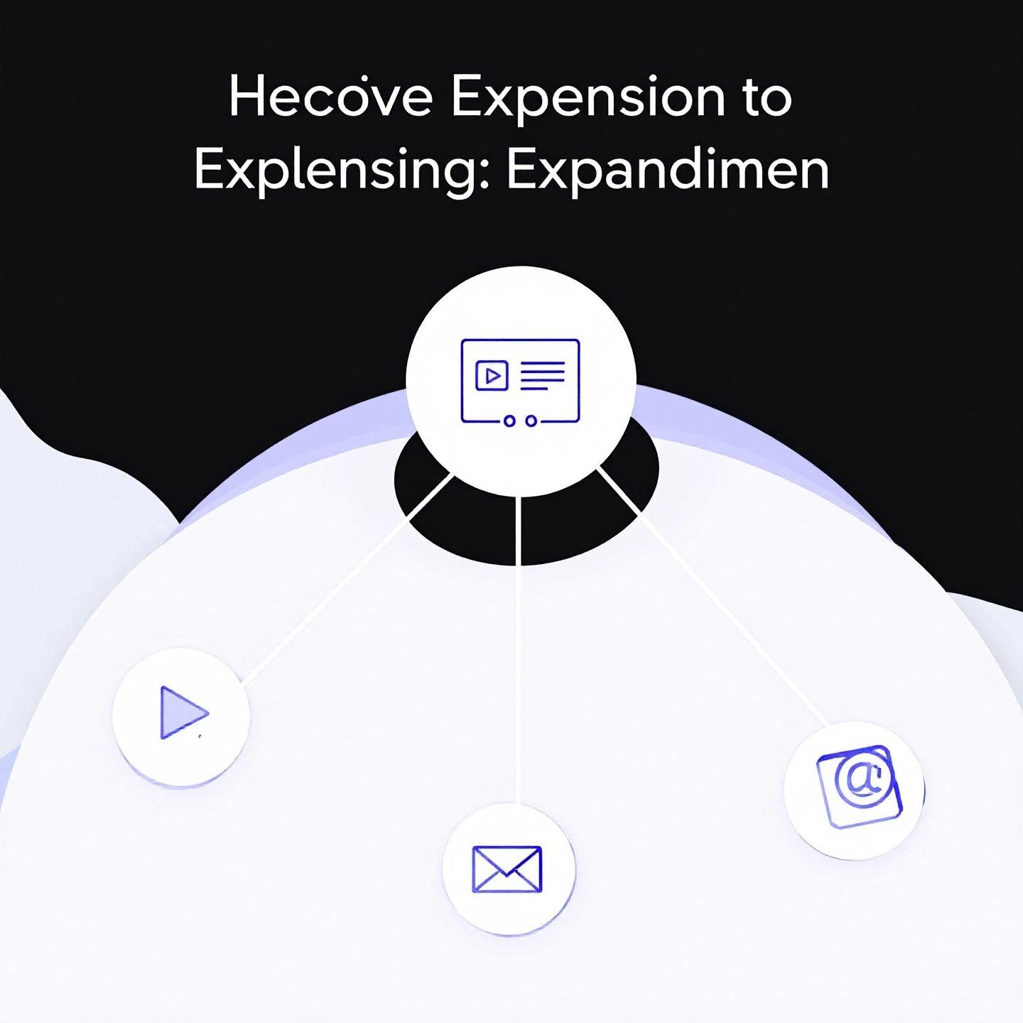 visual representation of a blog post expanding into multiple channels to maximize marketing roi