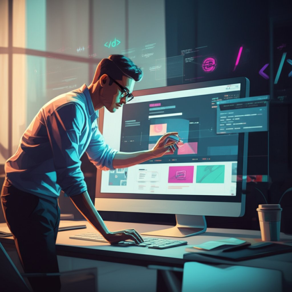 webflow visual editor emphasizing design and seo control