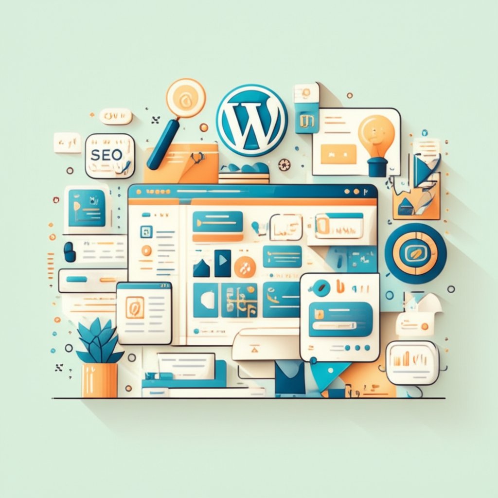 wordpress dashboard with seo tools and plugin integration