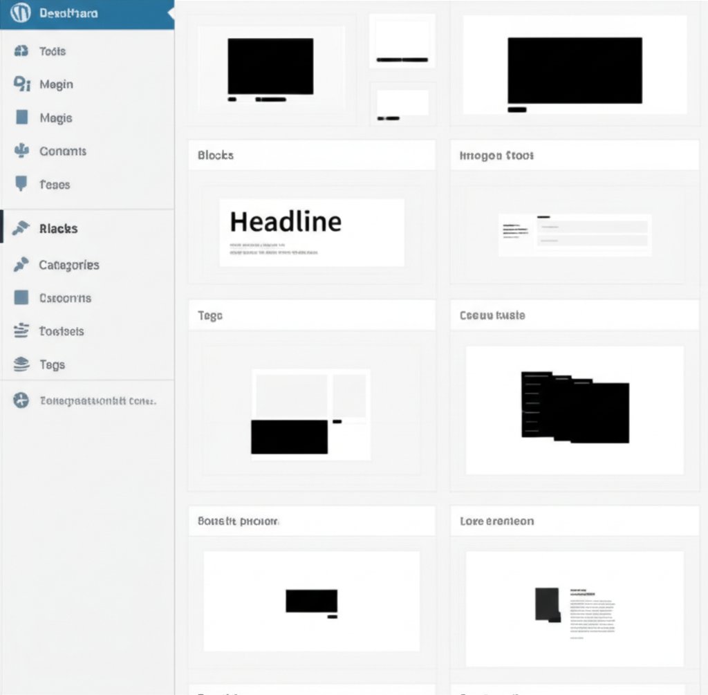 wordpress platform enabling flexible formatting and blog organization