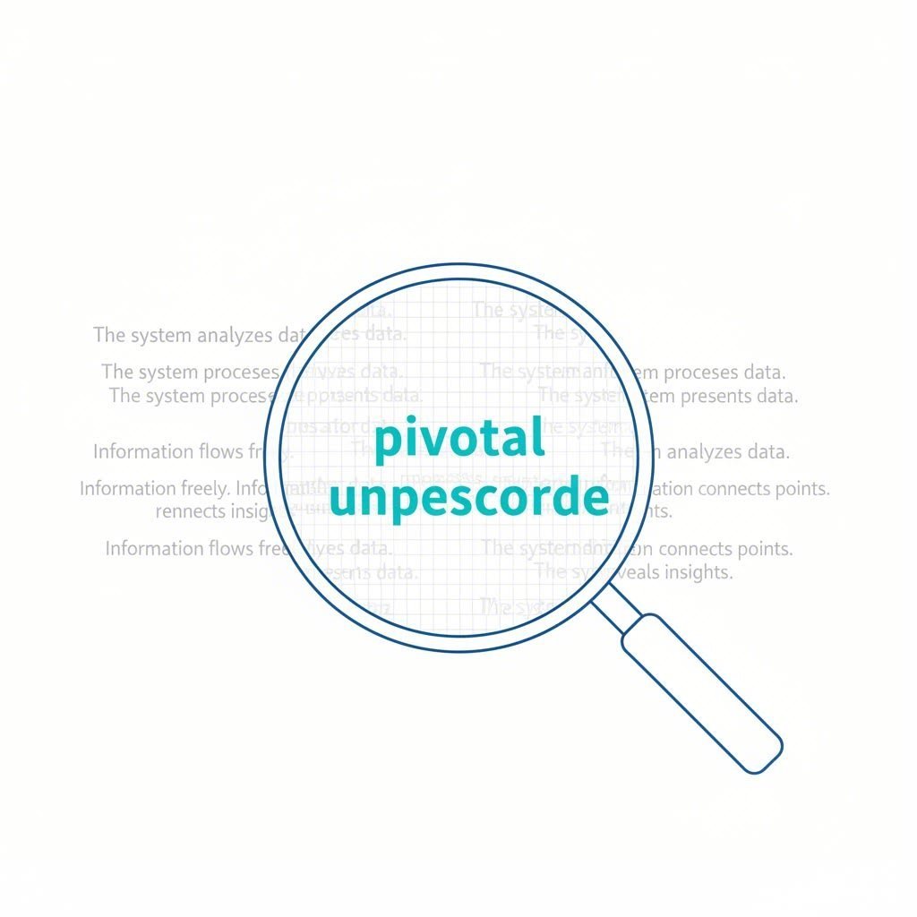 Diagram illustrating common linguistic signs of AI generated content