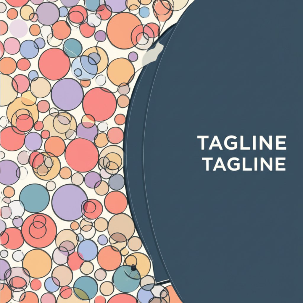 a diagram of the tagline development process from brainstorming to a refined final phrase