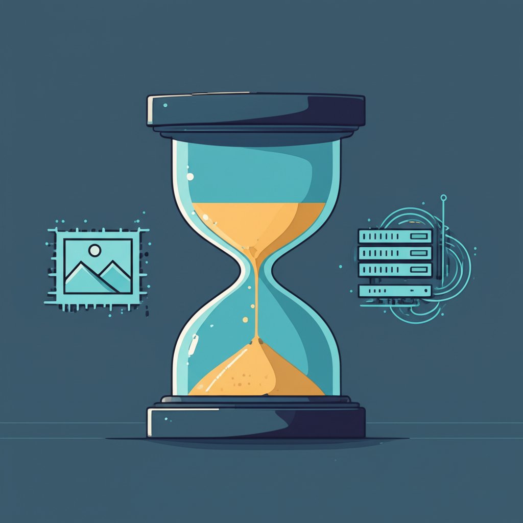 a diagram showing common factors that cause slow website load times