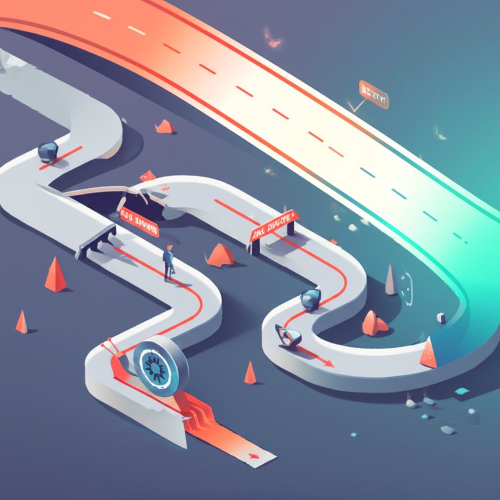 a diagram showing common website issues that cause a high bounce rate