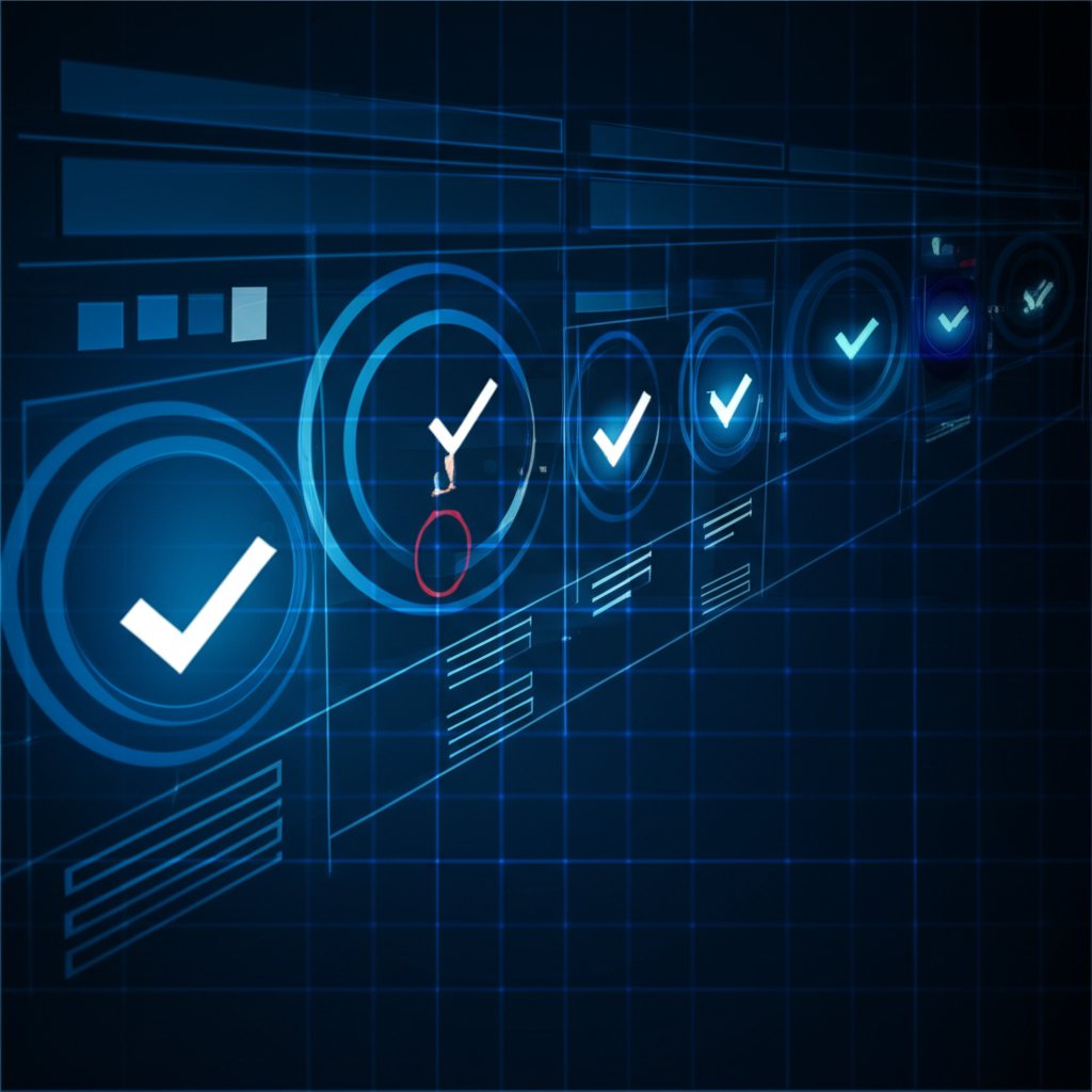 abstract diagram of a website blueprint undergoing a technical seo audit