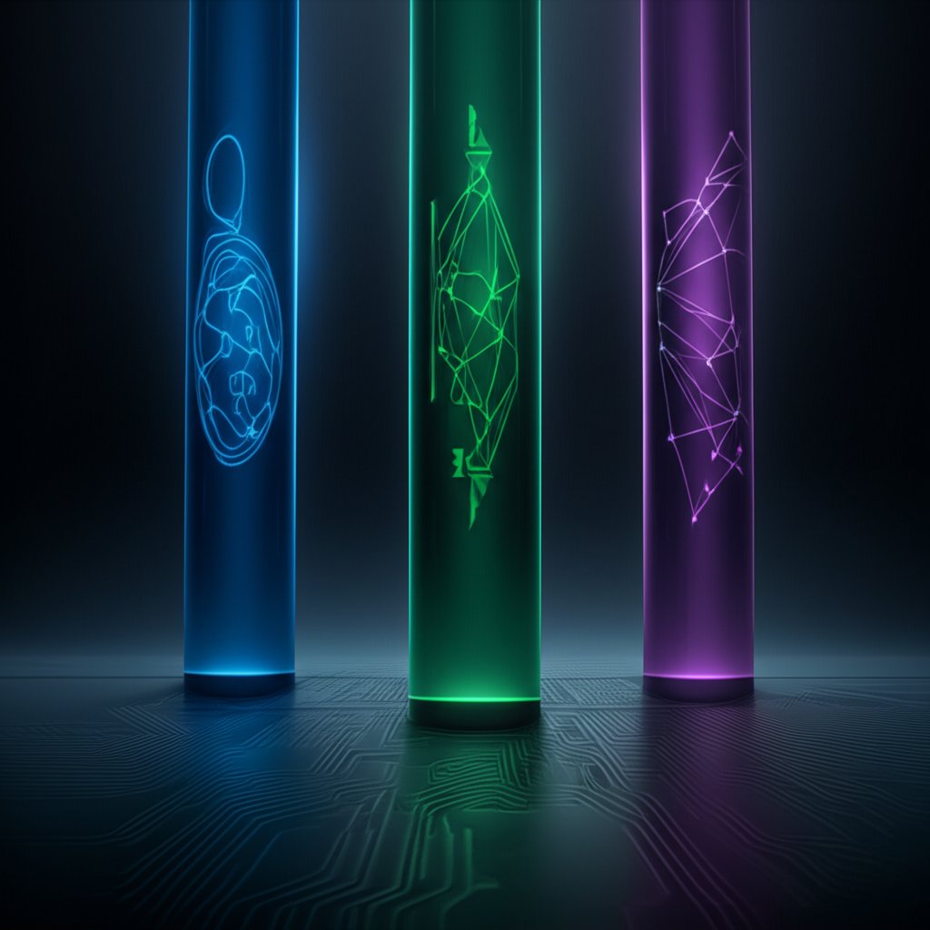 abstract representation of the three major enterprise bi platforms