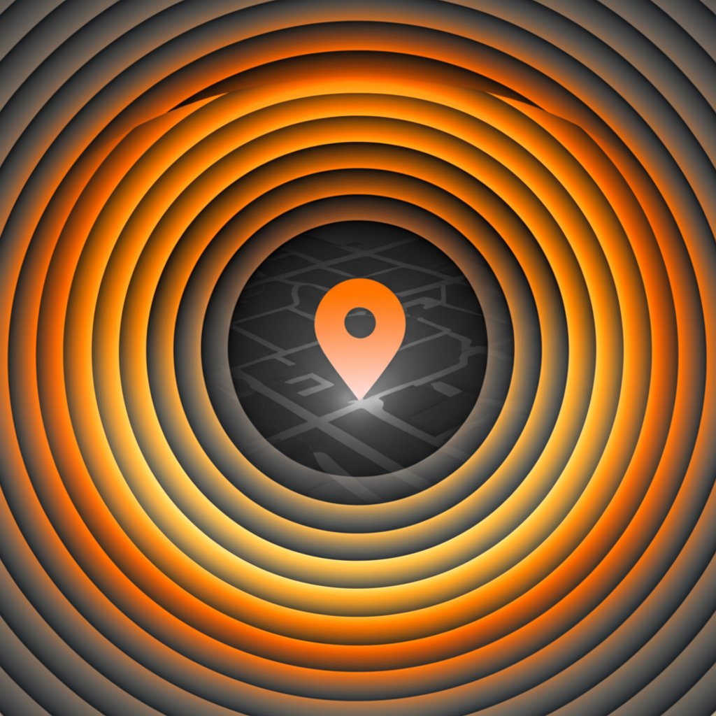 an abstract representation of how accurate listings improve local seo and business visibility on a map