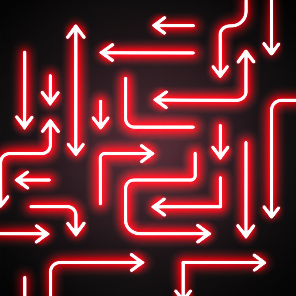 conceptual art of a redirect loop error that can harm seo and user experience