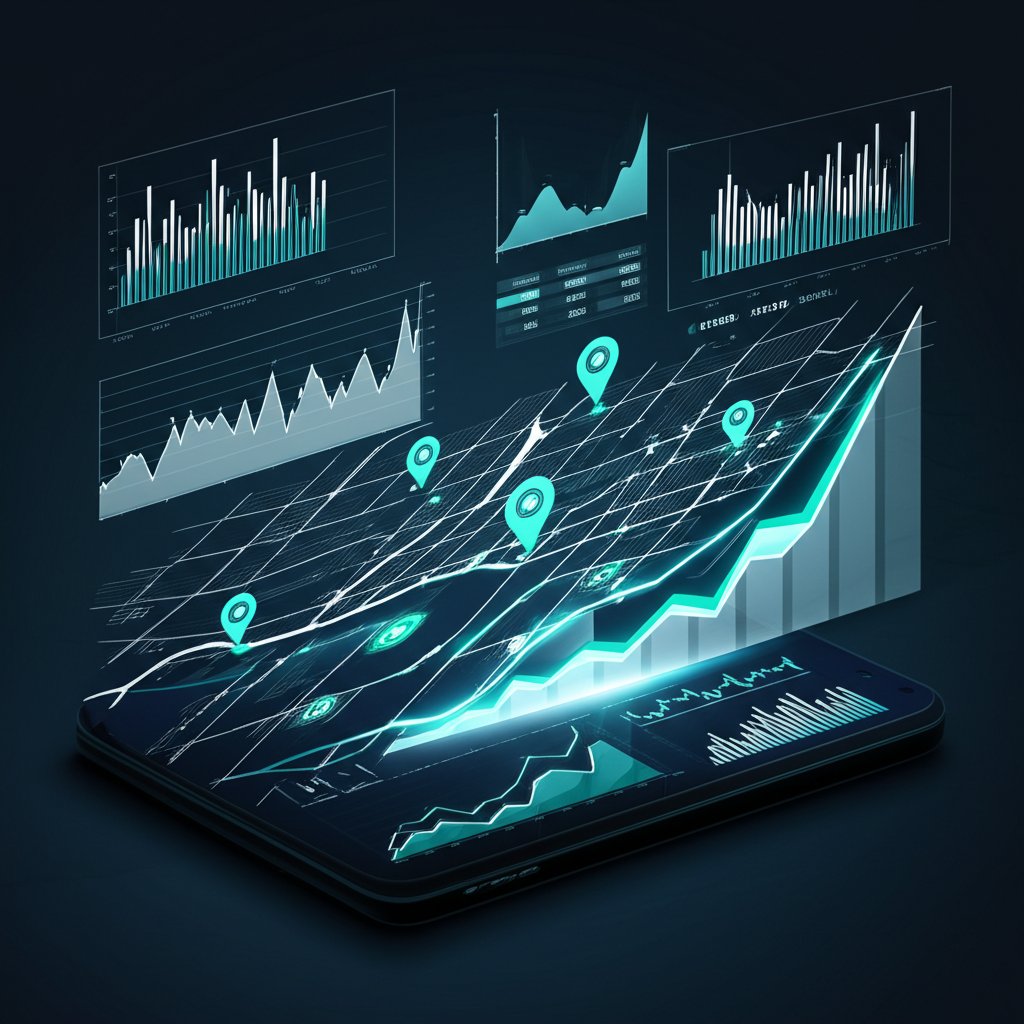 dashboard illustrating the core features and analytics of local seo software