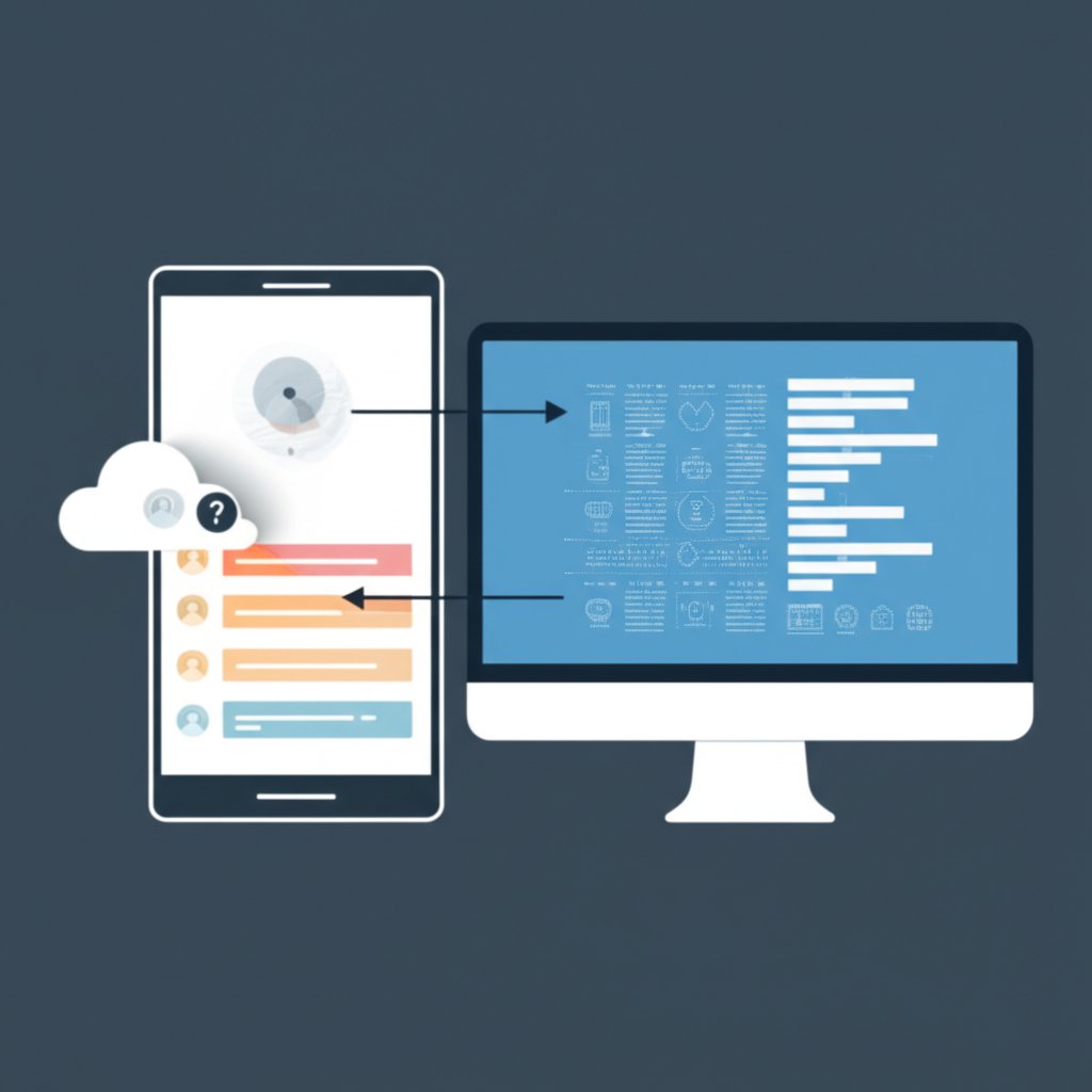 diagram explaining how a google rank checker provides objective data versus personalized search results