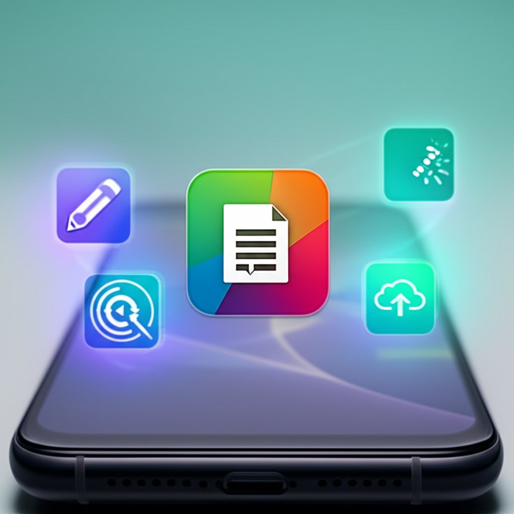 infographic showcasing the key features of a root file manager app for android