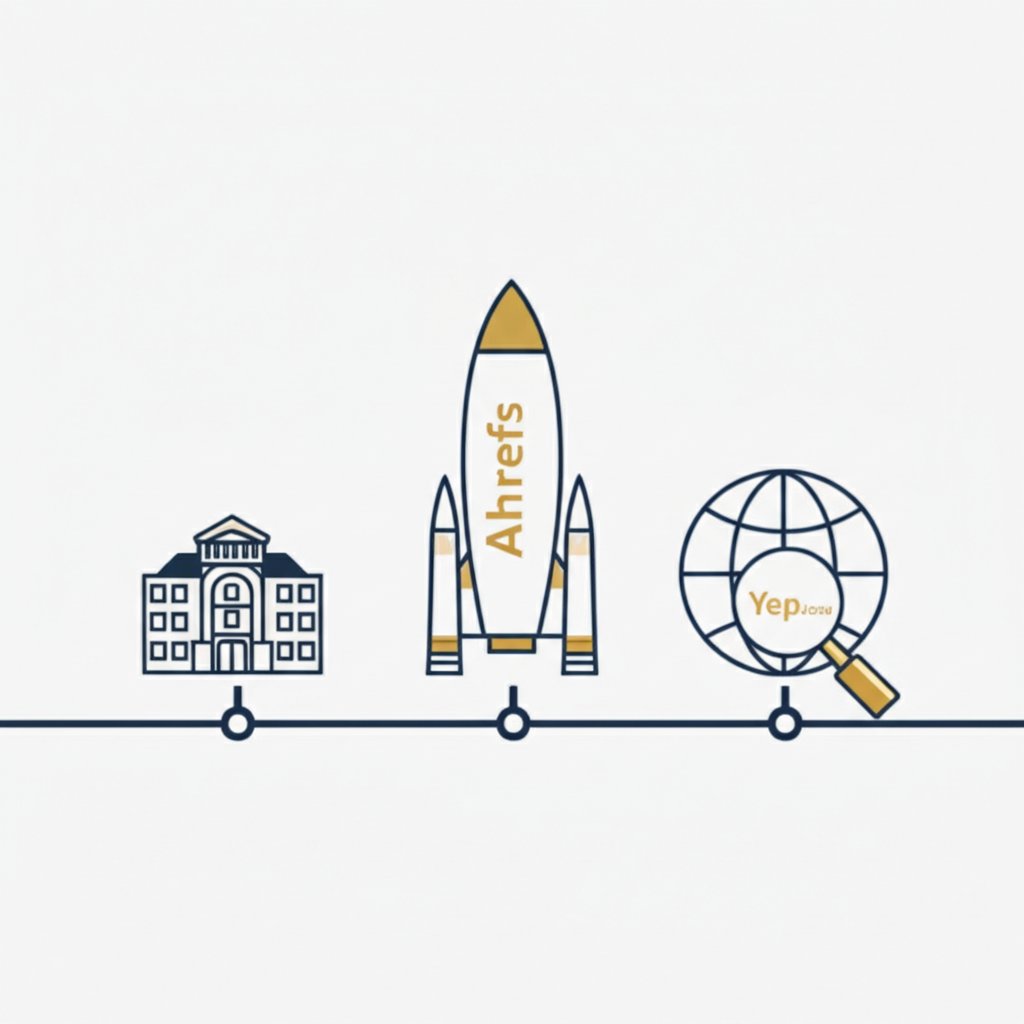 timeline of key milestones in dmytro gerasymenkos career from university to founding ahrefs and yepcom